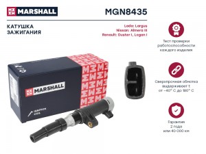 Катушка зажигания Lada Largus 12- Nissan Almera III 12- Renault Duster I 10-  Lo MGN8435 MARSHALL