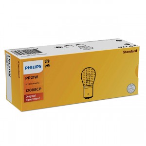 Лампа PR21W 12088 12V CP (10) STANDARD RED 12088CP 12088CP PHILIPS