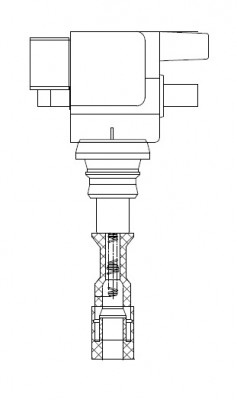 Катушка зажигания Kia Sorento (02-),Hyundai Terracan (01-) 3.5i SC 0849 SC 0849 START VOLT