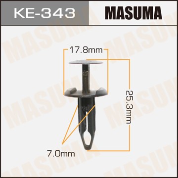 Пистон обивки универсальный MASUMA KE343 MASUMA