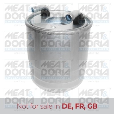 Фильтр топливный MERCEDES C (W204) (07-13),E (W212) (09-) MEAT&DORIA 4989 MEAT DORIA