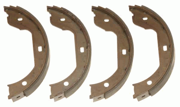 Колодки барабанные BMW 5 E60, 7 E65, F01, X3 E83, X5 E53, E70, VW TOUAREG (7L_)  GS8478 TRW