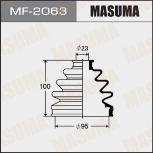 пыльник ШРУСа наружного!\ Nissan Maxima/Terrano 2.0-3.0i/2.7TD 87> MF-2063 MASUMA