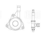 Муфта выкл. сцеп. для а/м Ford Transit (11-) 2.2 TDCi (КПП MT82 (гидравл.) (с ад CT1018 TRIALLI