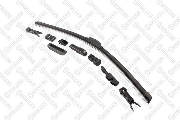 щетка! б/каркас, 8 перех. 525/21'\ Audi A6 95-01, Renault Clio 98>, Toyota Avens 204-004-SX STELLOX