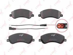колодки дисковые перед.!\ Ford Transit 2.2TDCi/2.4TDCi/2.3 16V 06>, VW Amarok 2. BD-3002 LYNXAUTO