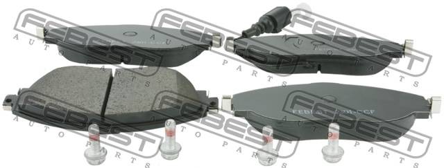 Колодки передние SKODA SUPERB II 2008-2015 2301-CCF 2301-CCF FEBEST