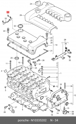 болт !M6x12 TORX\ Audi N 103 352 02 VAG