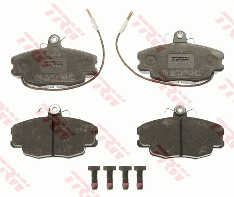 Колодки передние RENAULT 19 GDB807 GDB807 TRW