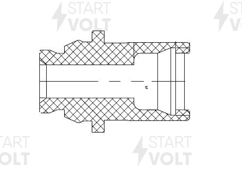 Наконечник катушки зажигания STC 1910 START VOLT