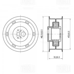 AUDI/VW (1.6-1.9)D/TD CM 6142 TRIALLI