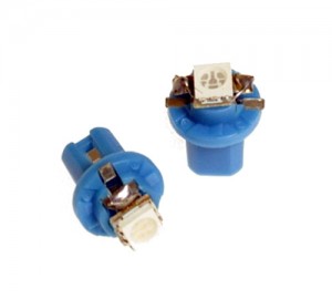 Лампа подсветки светодиодная T5 12V 0,1W (W1.2W, голубой) Nord YADA  10шт 901987 NORD YADA