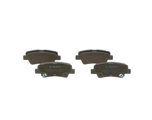 Колодки тормозные HYUNDAI Solaris (10-),Sonata 5 (05-) KIA Soul (09-) задние (4ш 0 986 494 557 BOSCH