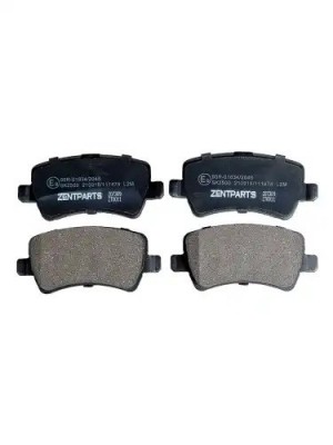 колодки дисковые задние! Ford Galaxy/Mondeo/S-max, Volvo S80 1.6-4.4/D/TDCi 06> Z07309 ZENTPARTS