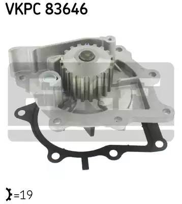 PEUGEOT/ LAND ROVER 2.2TD VKPC83646 SKF