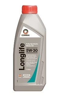 COMMA 5W30 LONGLIFE (1L) масло мот.! синт ACEA A3/B4,API SL/CF,GM-LL-B-025,MB 22 GML1L COMMA