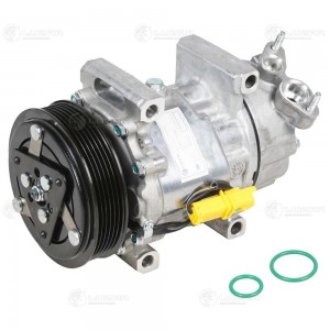 компрессор кондиционера!\ Peugeot 206/307 1.4i/1.6i 98> LCAC2026 LUZAR