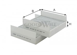 Фильтр салона угольный AG 294 2K CFC GOODWILL