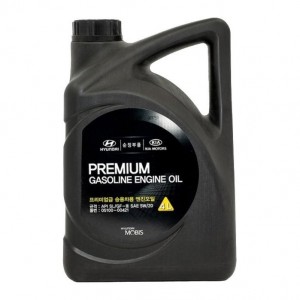 масло моторное 5W20 (4L) Premium Gasoline (полусинт.)! KR\API SL 05100-00421 MOBIS