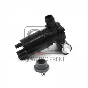 Насос омывателя NISSAN Juke (10-),Teana (08-),Tiida (06-) стекла ветрового QUATT QF00N00043 QUATTRO FRENI