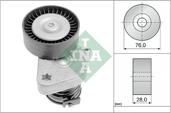 Натяжитель ремня MERCEDES C180-C230 W203/204 534008130 534 0081 30 INA