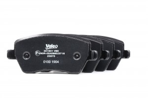 Колодки торм. пер. 301641 VALEO PHC