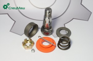 Ремкомплект наконечника 5320 из 8 (палец, вкладыши МЕТАЛЛ, гайка, пыльник, пруж, 53203414008 SPETSMASH