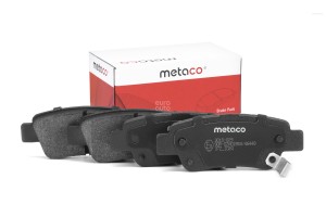 Колодки тормозные задние дисковые к-кт 3010029 3010029 METACO