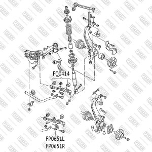 AUDI A4/VW PASSAT 1.6-2.8 FQ0414 FIXAR