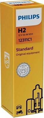 Лампа 12V H2 55W X511 PHILIPS 12311C1 PHILIPS