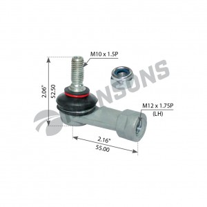 MAN F90/F2000 / IVECO ET/MB M12x1,75 RHT C:10/13,7 L:56 mm (F) 100.672 MANSONS