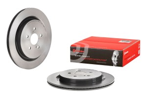 Диск тормозной LEXUS RX350 (15-) задний (1шт.) BREMBO 09E03111 BREMBO