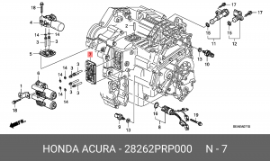 Прокладка HONDA Civic (04-) соленоида АКПП OE 28262PRP000 HONDA
