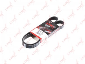 Ремень генератора для а/м ГАЗ (6PK1235) 406 дв. "LYNXauto" 6PK1238 LYNXAUTO