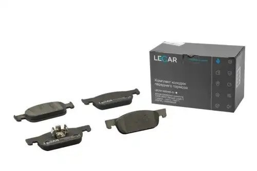 Колодка тормозная передняя ВАЗ Xray, RENAULT Logan II (к-т 4 шт) L=155 мм LECAR000140501 LECAR