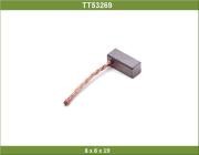 Щетка мотора отопителя (8х8х19мм) (1шт.) TESLA TECHNICS TT53269 TESLA TECHNICS