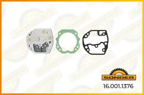 Плита головки компрессора с прокладками MB OM401 - OM449(442 130 02 20) 160011376 SONDER