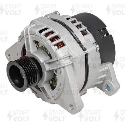 Генератор КАМАЗ,МАЗ,УРАЛ дв.ЯМЗ-656,658 ЕВРО-3 (вып.с авг.2009г) поликлинов. шки LG 12650 START VOLT