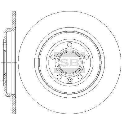 Диск тормозной задний FORD EXPLORER -11/13 SD5319 SD5319 SANGSIN