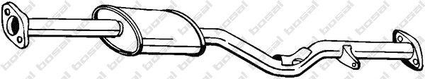 Глушитель MITSUBISHI L200 (97-05) средняя часть BOSAL 280-121 BOSAL