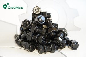 Болт карданный М14х40мм + гайка, гровер (АЗОТИРОВАННАЯ СТАЛЬ) (упак.30 шт) 37221 372219250559 SPETSMASH
