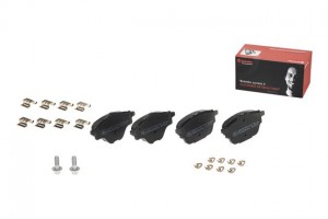 P61124 колодки дисковые з.!\ Citroen C4 Picasso, Peugeot 308 1.6/2.0i/HDi 13> P61124 BREMBO