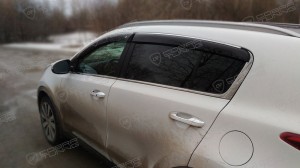 Дефлектор двери KIA Sportage (15-) COBRA TUNING K14715CR COBRA TUNING