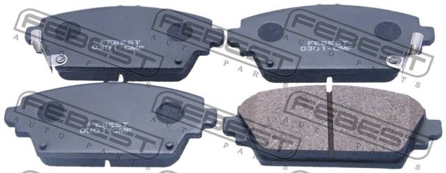 Колодки тормозные передние 0301-CMF FEBEST