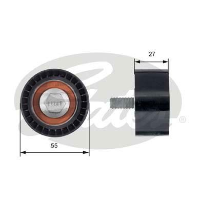 Ролик опорный ВАЗ-2170,2190 ремня ГРМ GATES T42150 GATES
