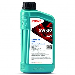 Масло моторное ROWE HIGHTEC SYNT RS DLS SN/CF/C2/C3 5W30 синт.1л 20118-0010-99 ROWE