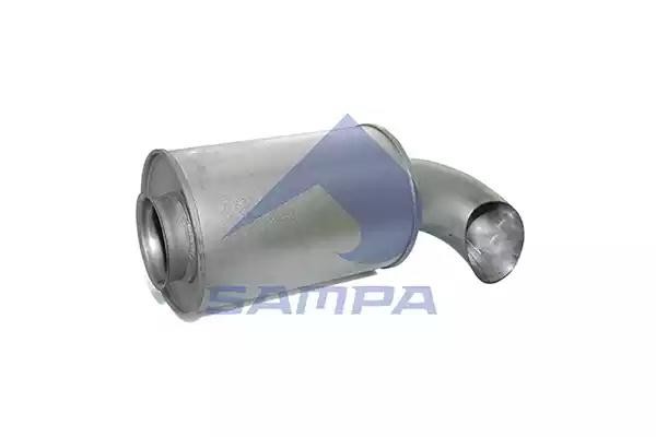 Глушитель VOLVO FH (05-) SAMPA 032080 SAMPA