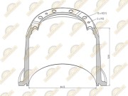 Барабан тормозной Premium SCANIA о.н. 1414435 — 2 года безусловной гарантии 160050124 SONDER
