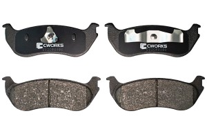 Тормозные колодки задние, Low Metallic C12CR0181 C12CR0181 CWORKS