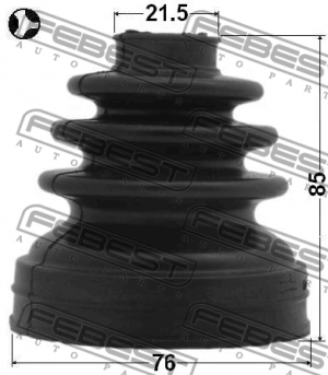 Пыльник ШРУСа внутренний HONDA CIVIC 01-05, LEXUS RX 03-08 0115-ACU35RT 0115-ACU35RT FEBEST